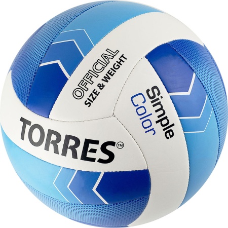 Купить Мяч волейбольный Torres Simple Color любительский р.5 в Озёрах 